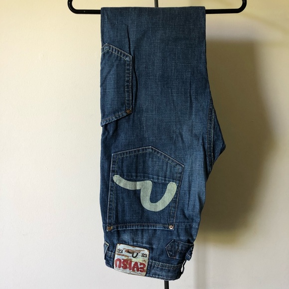 evisu overalls